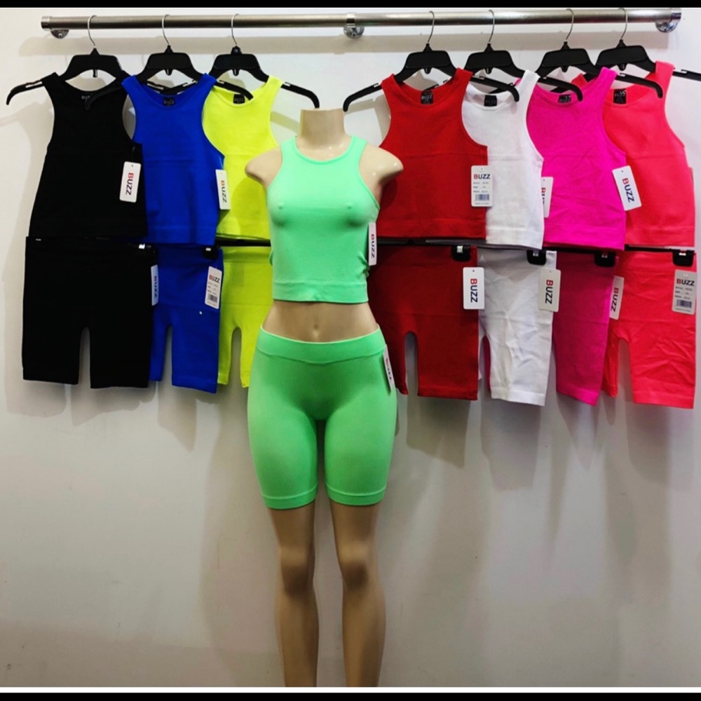 Wow 8!! Tank  top shorts set